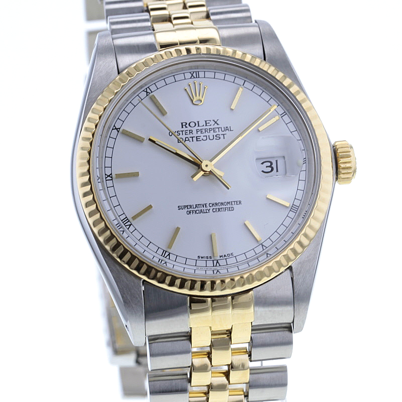 Rolex Datejust 36 mm Stahl/Gold