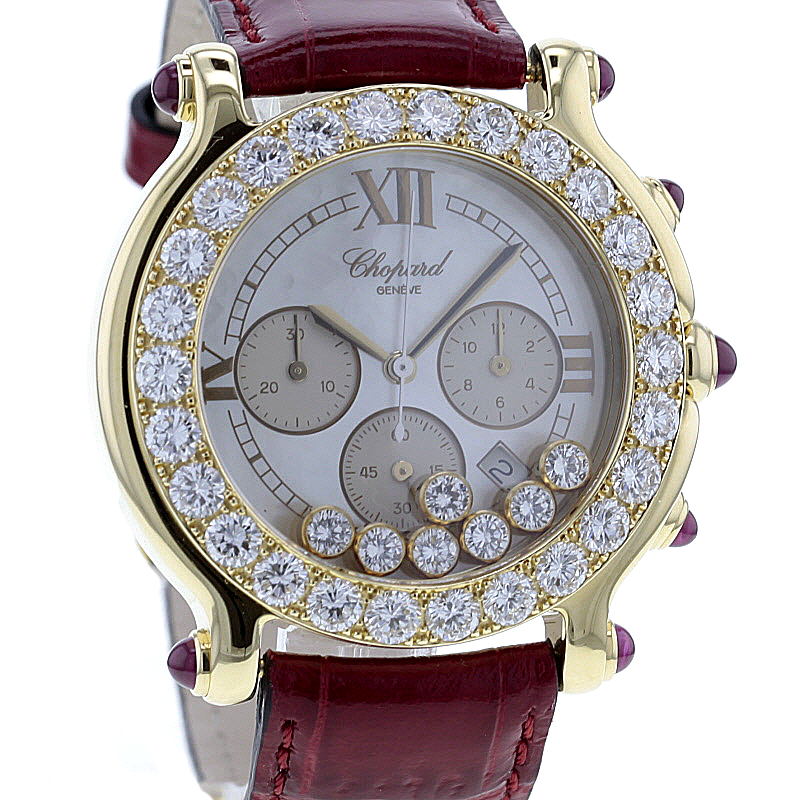 Chopard Happy Sport Gelbgold 750/- Brillanten