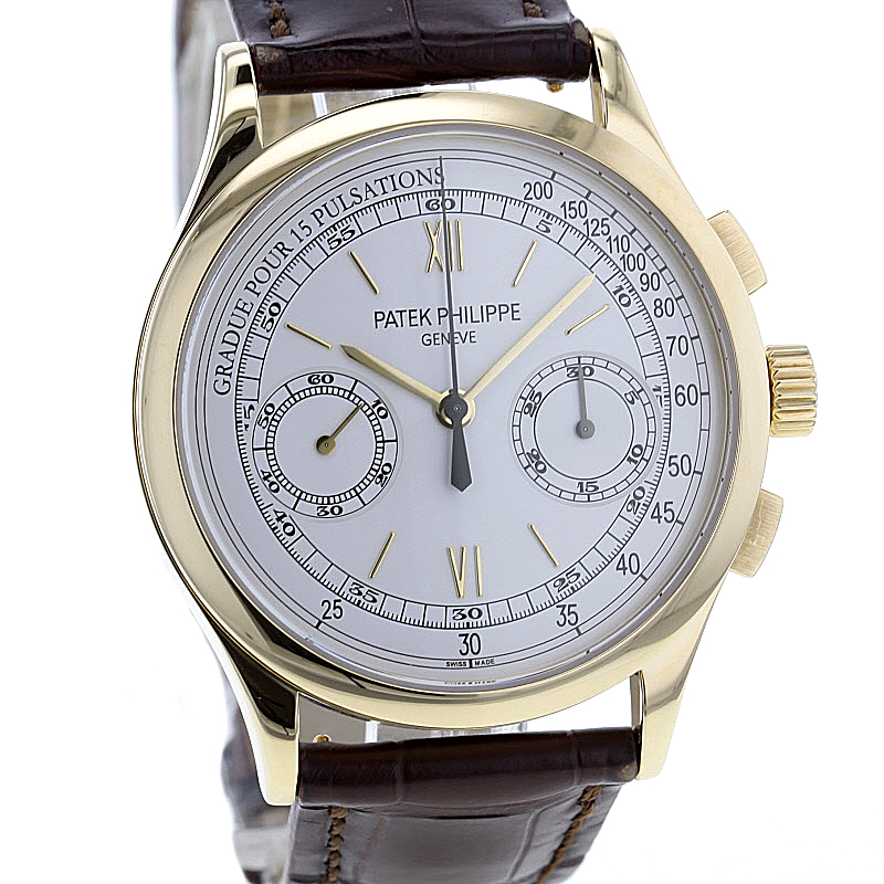 Patek Philippe Chronograph Pulsation Doctor´s Watch. Ref. 5170, Gold 750/-