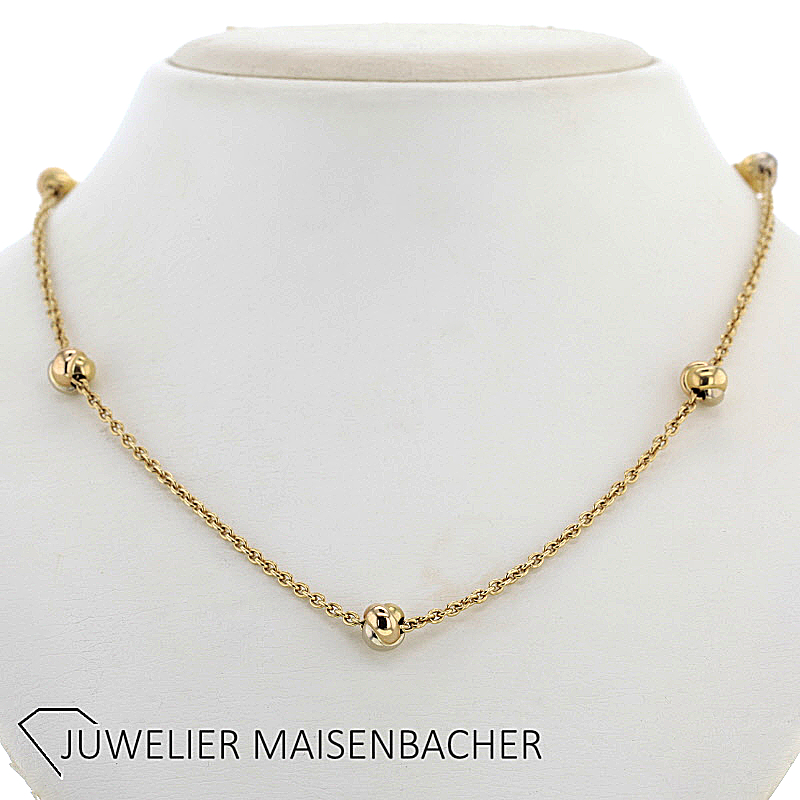 Cartier Collier/ Kette Trinity Knoten Gold