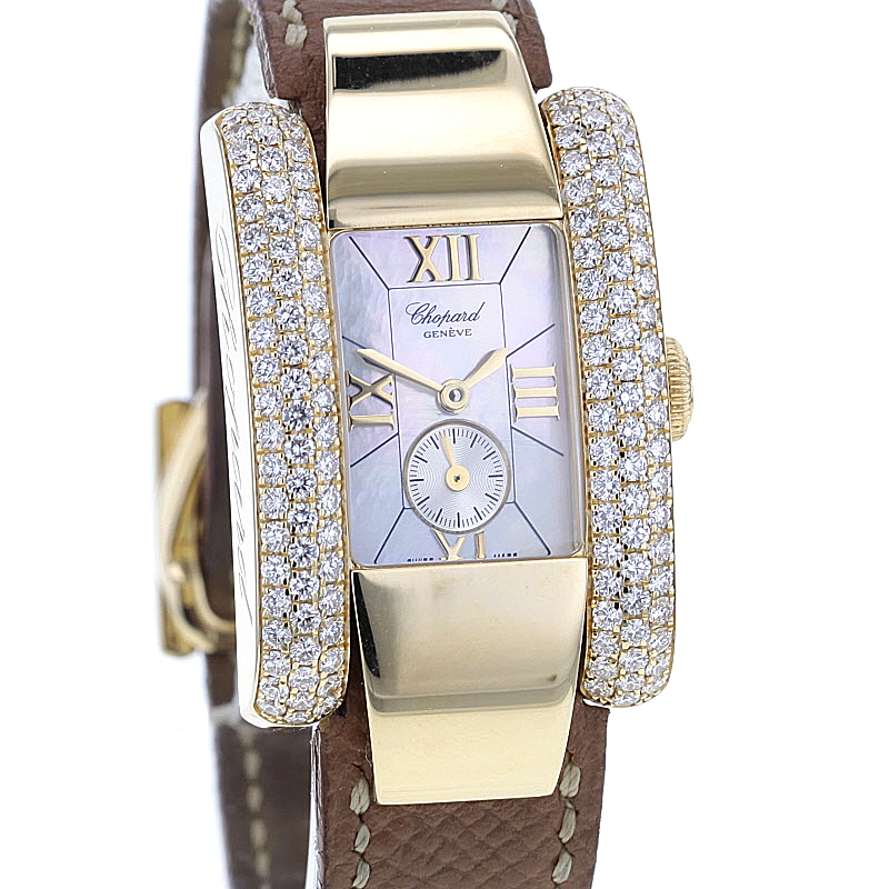 Chopard La Strada in Gelbgold 750/-, 128 Brillanten