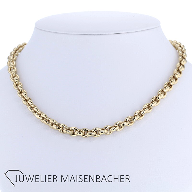 Halskette/Collier Ankermuster Gold