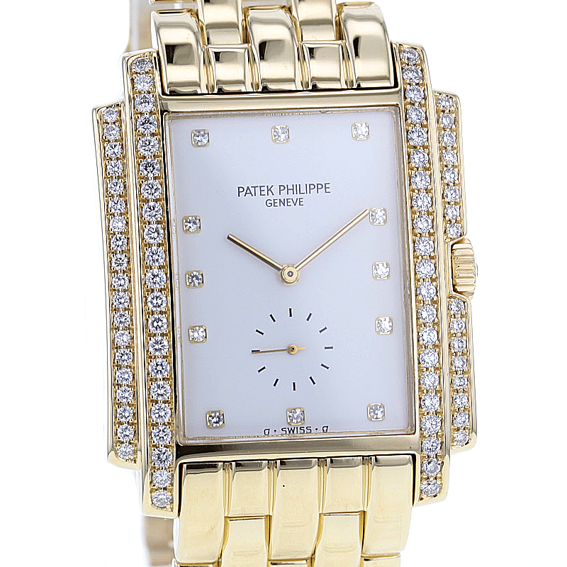 Patek Philippe Gondolo, Ref. 5025, Gold 750/-, 89 Diamanten