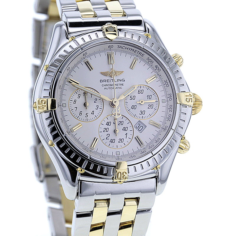 Breitling Shadow Flyback Chronograph Stahl/18K.Gold