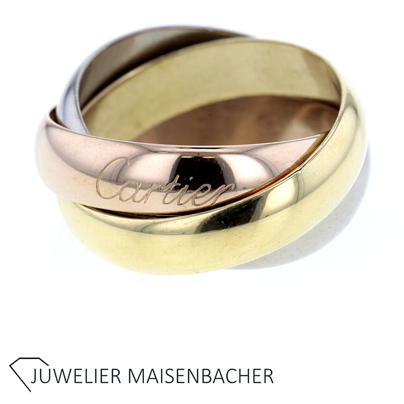 Cartier Ring Trinity Klassisch Gold