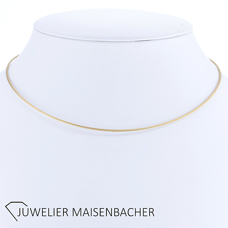 Collier Omega Kette/Halsreif Gold