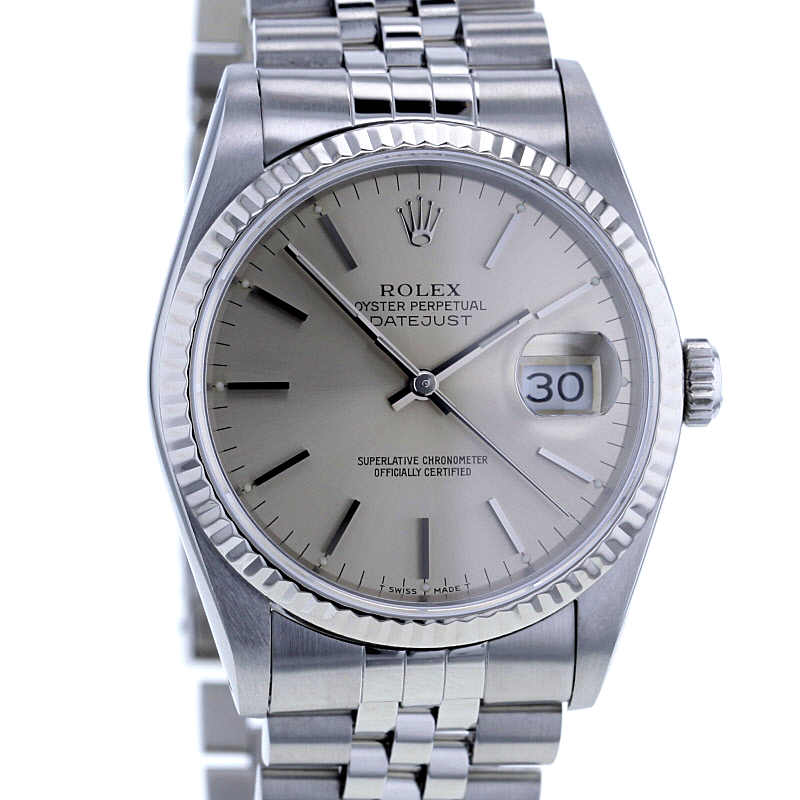 Rolex Datejust - 36 mm - Ref. 16234 - Lünette in Weißgold