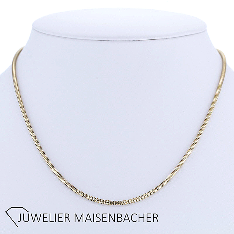 Halskette / Schlangenkette Gold