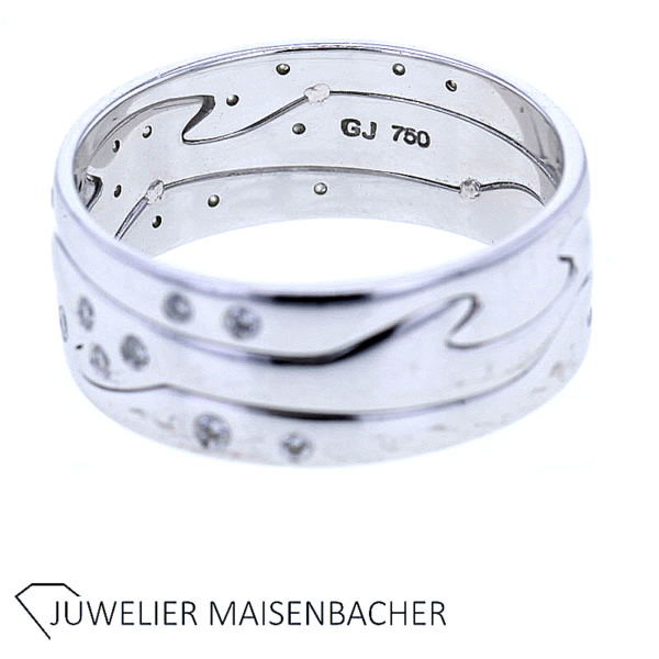 Georg Jensen *FUSION* Ringe mit Brillanten Gold