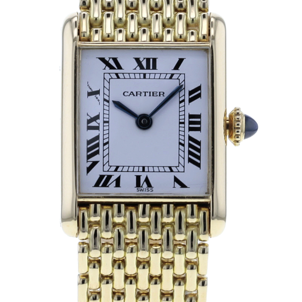 Cartier Tank Gelbgold 750/- Handaufzug