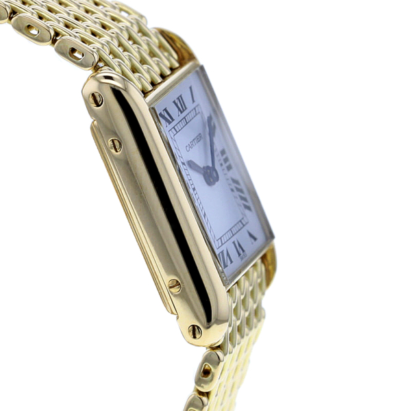 Cartier Tank Gelbgold 750/- Handaufzug – Bild 5