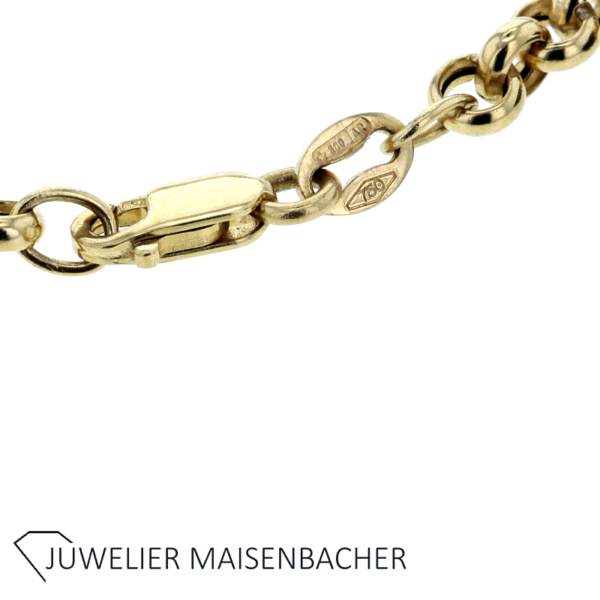 Wunderschönes Bettelarmband mit Edelsteinen Gold – Bild 5