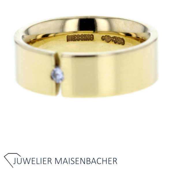 Niessing Spannring mit Brillant Gold – Bild 2