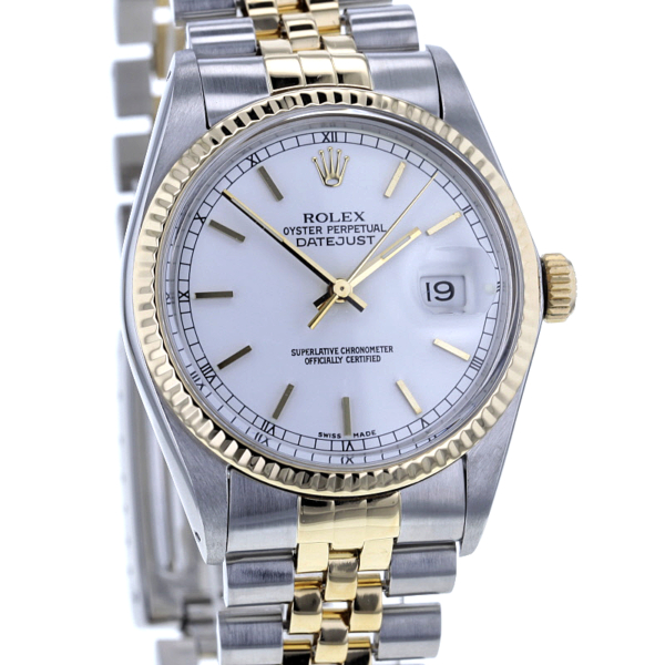 Rolex Oyster Perpetual Datejust 16013 Stahl/Gold