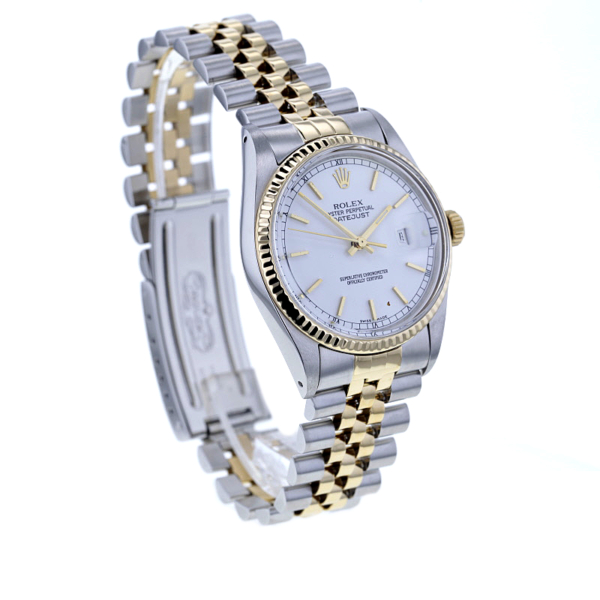 Rolex Oyster Perpetual Datejust 16013 Stahl/Gold – Bild 4