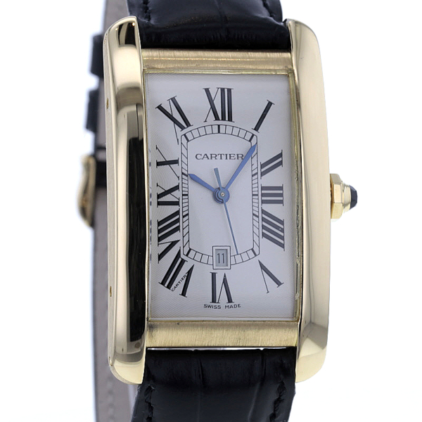 Cartier Tank Americaine Gelbgold 750/- großes Modell