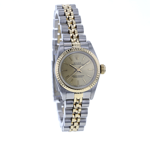 Rolex Oyster Perpetual Lady Stahl/Gold Automatik Ref. 67193 – Bild 2