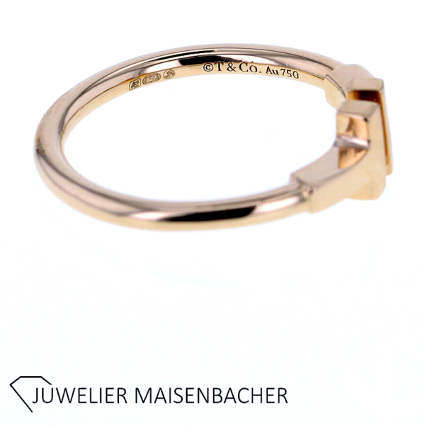 Tiffany & Co. T Wire Ring in Roségold – Bild 5