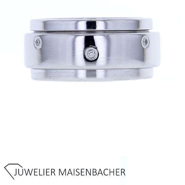 Wunderschöner Piaget Possession Dreh-Ring mit Brillanten Gold Breite 10,8 mm