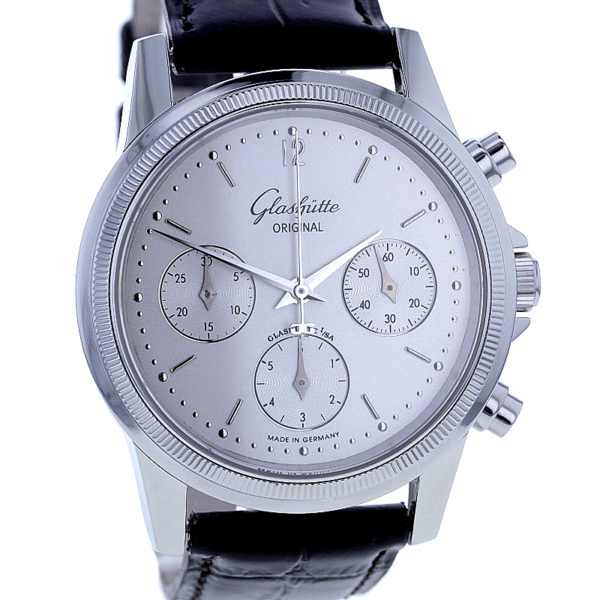 Glashütte Original Senator Chronograph Edelstahl