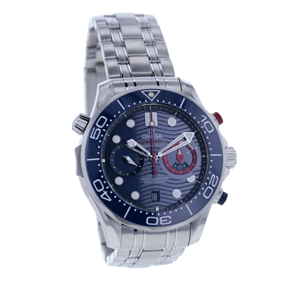 Omega Seamaster Diver 300M Chronograph Americas Cup – Bild 2