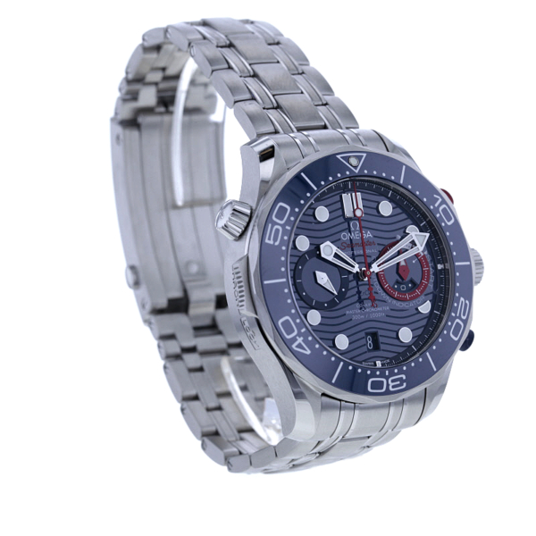 Omega Seamaster Diver 300M Chronograph Americas Cup – Bild 4