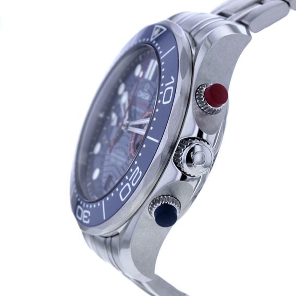 Omega Seamaster Diver 300M Chronograph Americas Cup – Bild 6