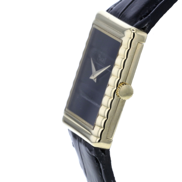 Piaget Polo Damenuhr Gelbgold 750/- Onyx-Zifferblatt – Bild 6