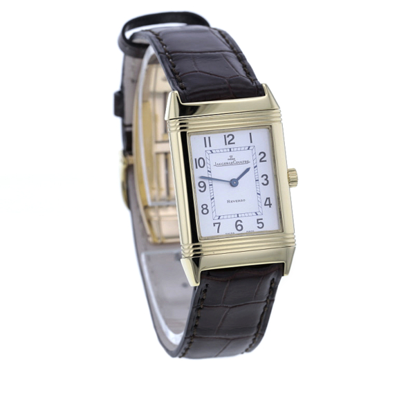 Jaeger-LeCoultre Reverso Classic Medium, Gelbgold 750/-, Quarz, Q2511410 – Bild 2