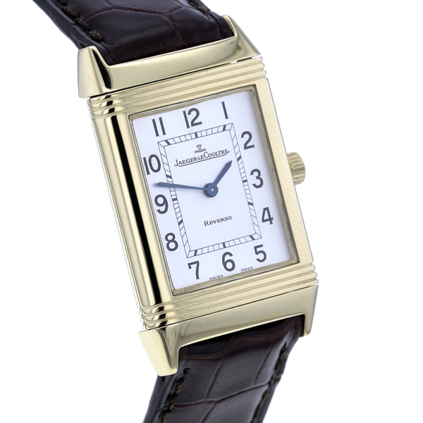 Jaeger-LeCoultre Reverso Classic Medium, Gelbgold 750/-, Quarz, Q2511410 – Bild 3