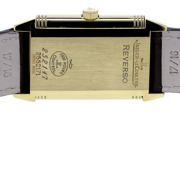 Jaeger-LeCoultre Reverso Classic Medium, Gelbgold 750/-, Quarz, Q2511410 – Bild 7