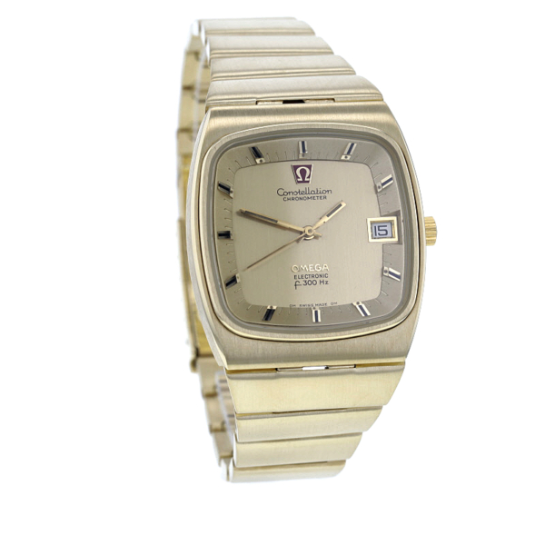 Omega Constellation Chronometer Elektronic f300Hz in 18 Karat Gelbgold - Rarität – Bild 2