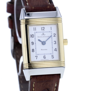 Jaeger-LeCoultre Reverso Dame Edelstahl/18K. Gold, Handaufzug