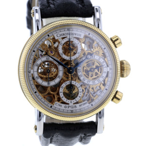Chronoswiss Opus Automatic Chronograph Skelett Ref. CH7522 S Edelstahl/Gold 18K