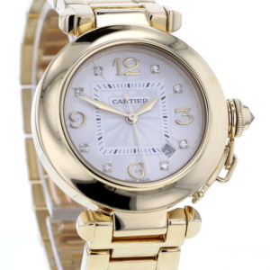 Cartier Pasha 2519 Gelbgold 750/- Automatic 32mm